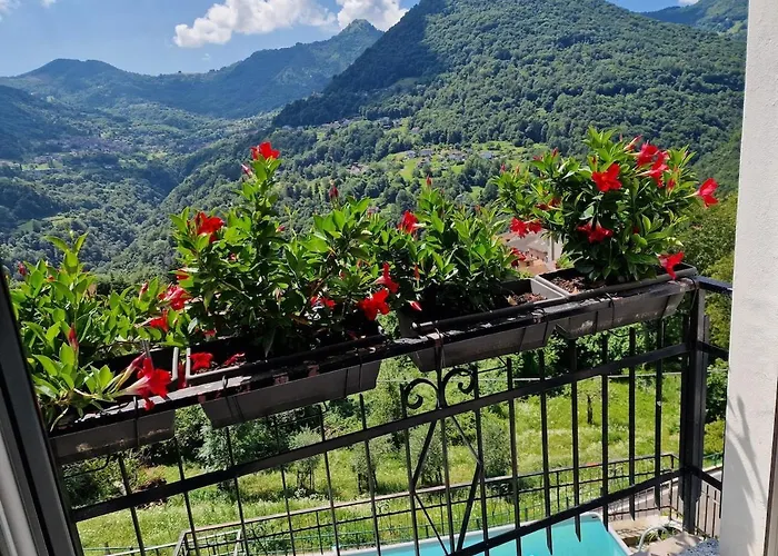 Lägenhet Panoramic View La Quiete Dizzasco