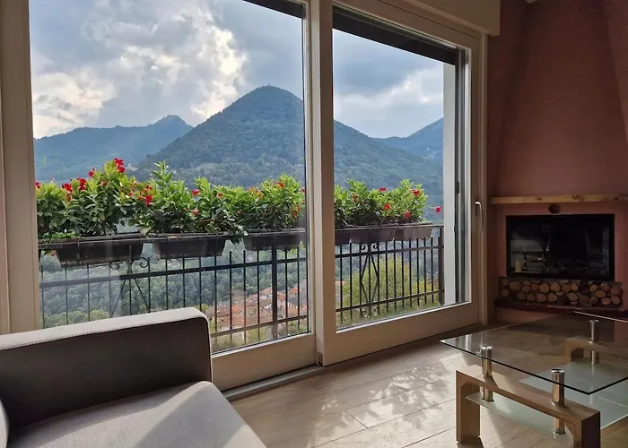 Panoramic View La Quiete Apartment Dizzasco